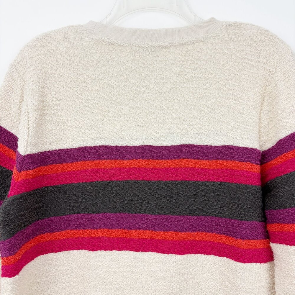 Faherty Organic Cotton Striped Sweatshirt - Picture 6 of 11